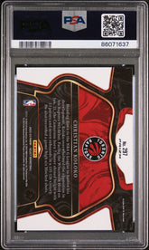 2022 Panini Select Christian Koloko #297 PSA 10 Courtside Cosmic Prizm Rookie